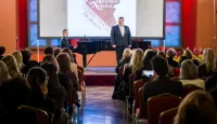 Opening Ceremony of the International Virgilijus Noreika Singing Competition at the Palace of the Grand Dukes of Lithuania